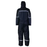 Buzo ACTIVEX Azul/Negro con Forro Franela - Imagen 3