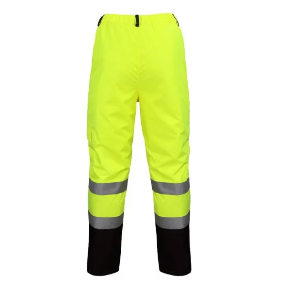 Pantalón Térmico ACTIVEX Amarillo Fluor con Reflectantes - Imagen 3